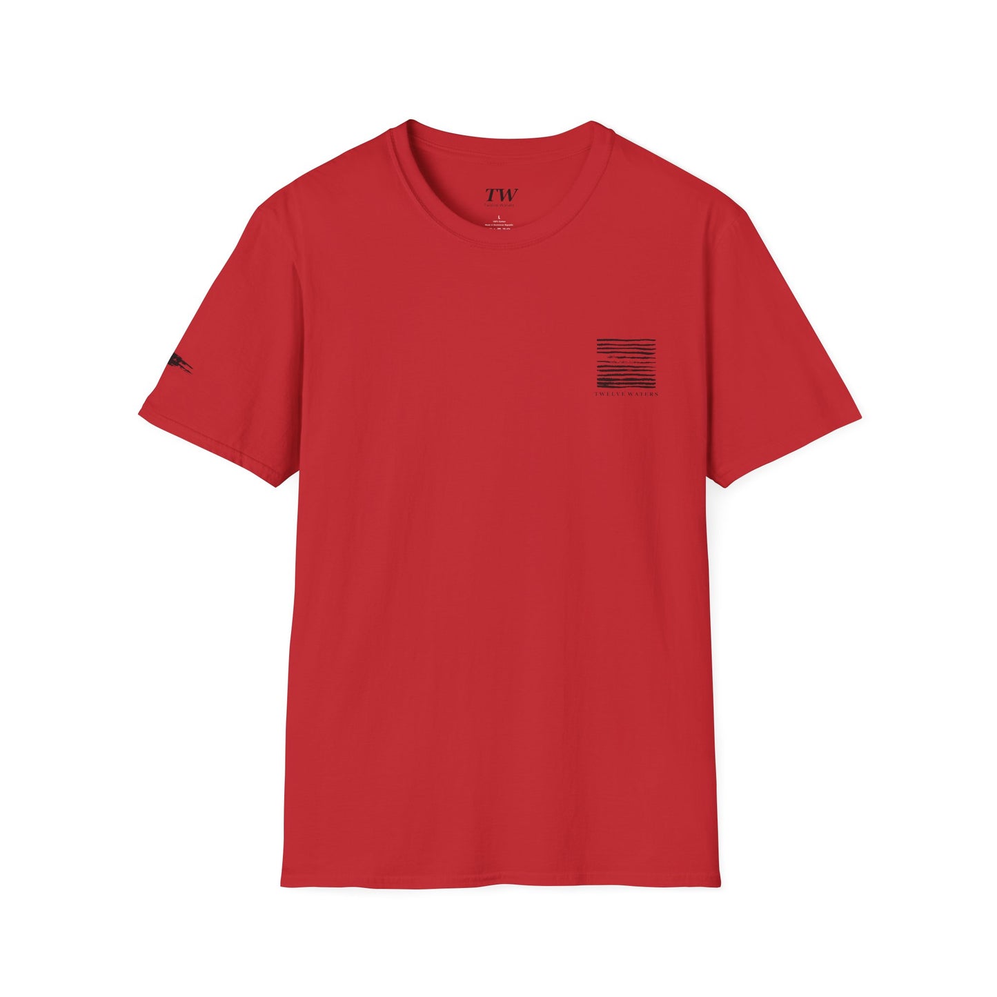 Twelve Waters Unisex Softstyle T-Shirt, Casual Tee, Everyday Wear, Gift Idea, Statement Fashion