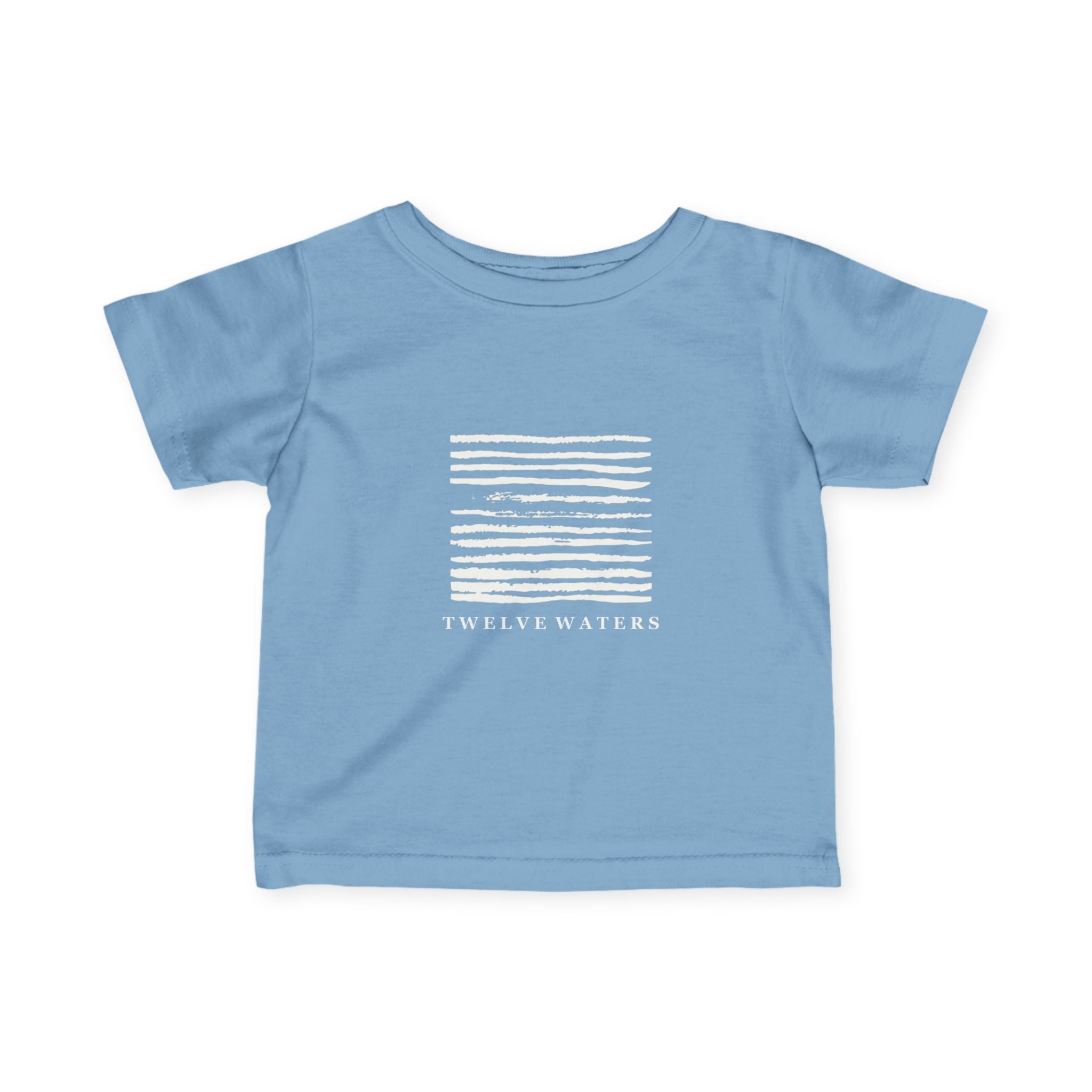 Twelve Waters Infant Tee, Soft Cotton Baby Shirt, Newborn Gift, Cute Toddler Apparel, Baby Shower Essential