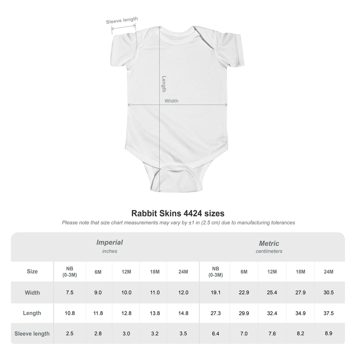 Twelve Waters Infant Bodysuit - Perfect Gift for Newborns
