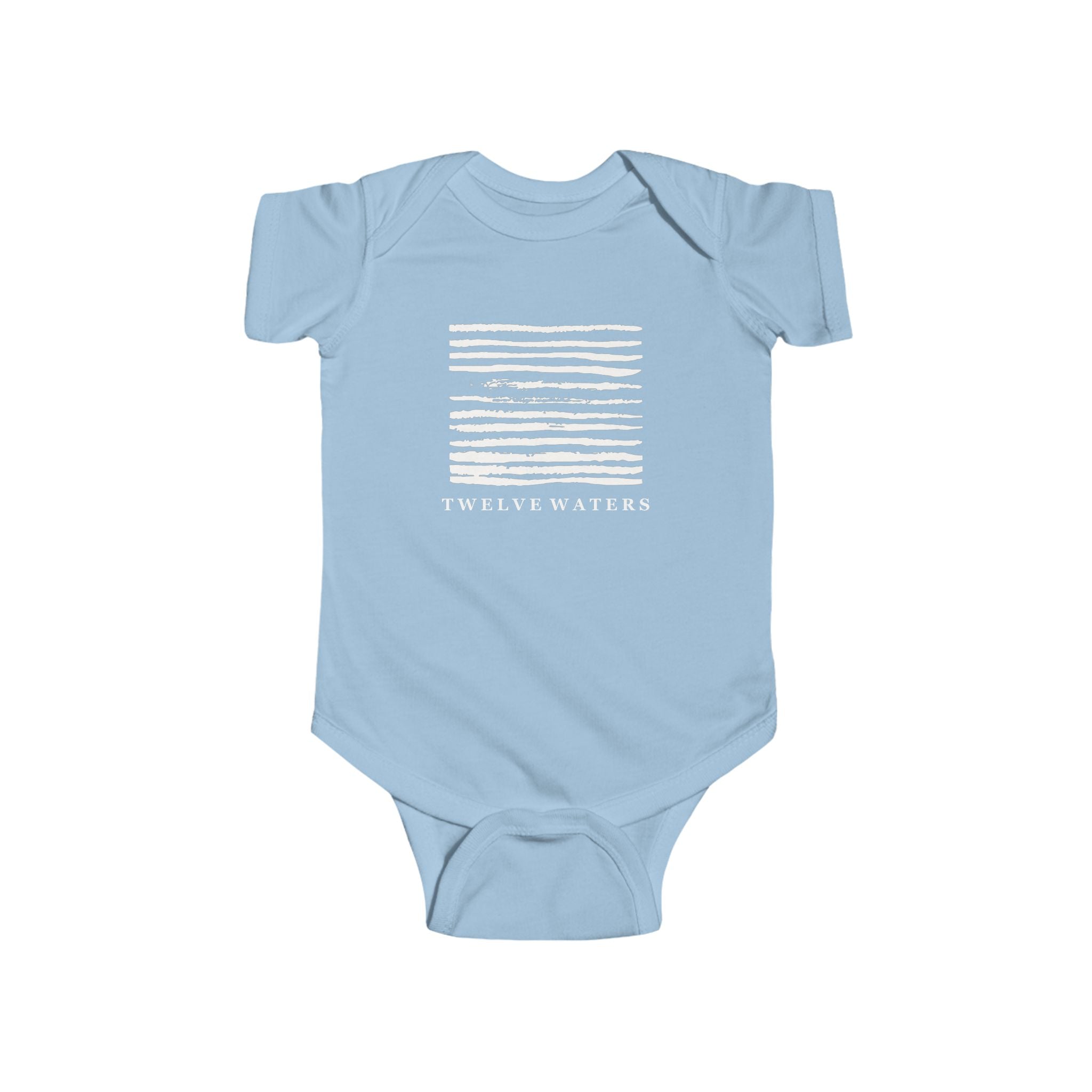 Twelve Waters Infant Onesie, Shower Gift, Everyday Wear, Summer Outfit, Newborn Clothing