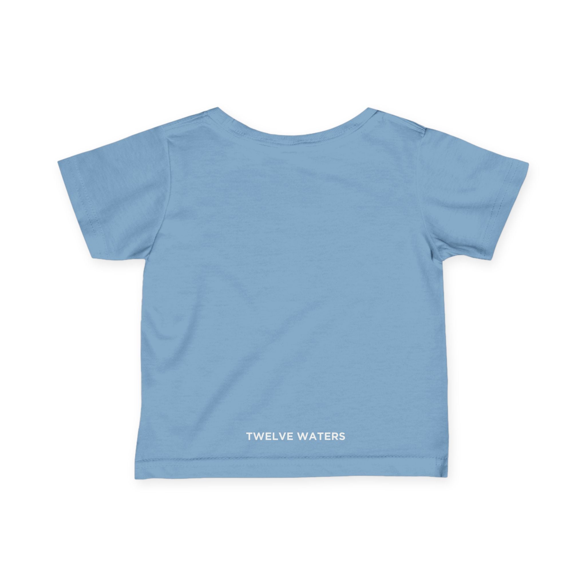 Twelve Waters Infant Tee, Soft Cotton Baby Shirt, Newborn Gift, Cute Toddler Apparel, Baby Shower Essential