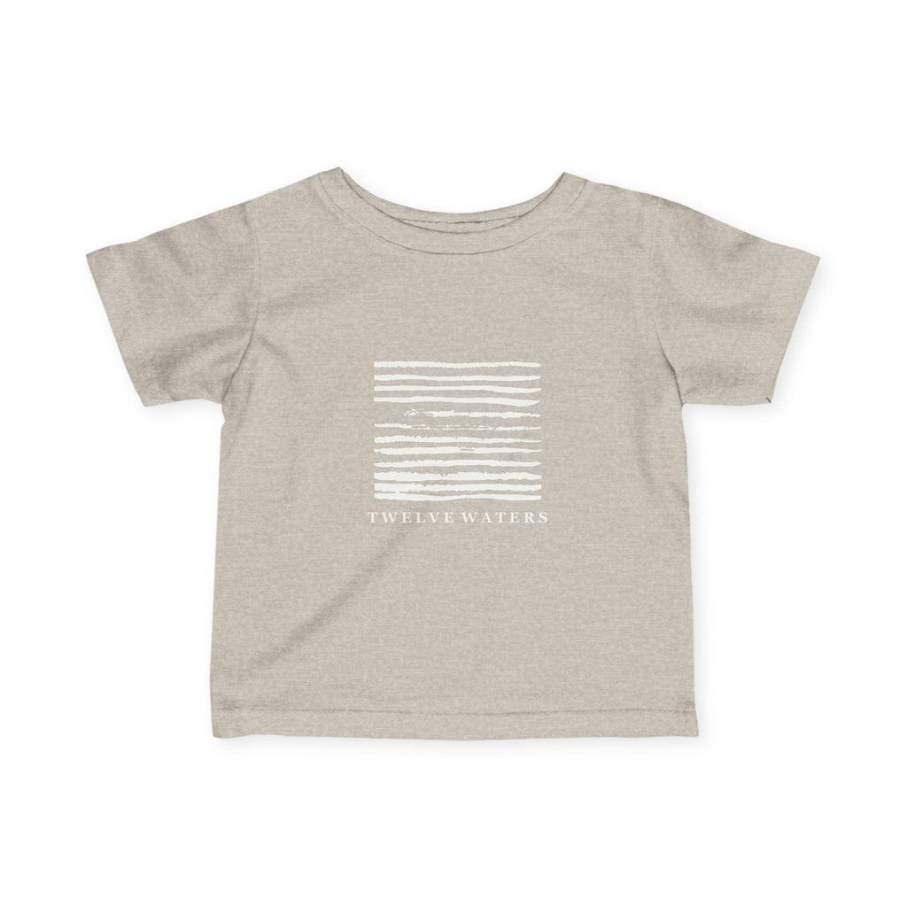 Twelve Waters Infant Tee, Soft Cotton Baby Shirt, Newborn Gift, Cute Toddler Apparel, Baby Shower Essential