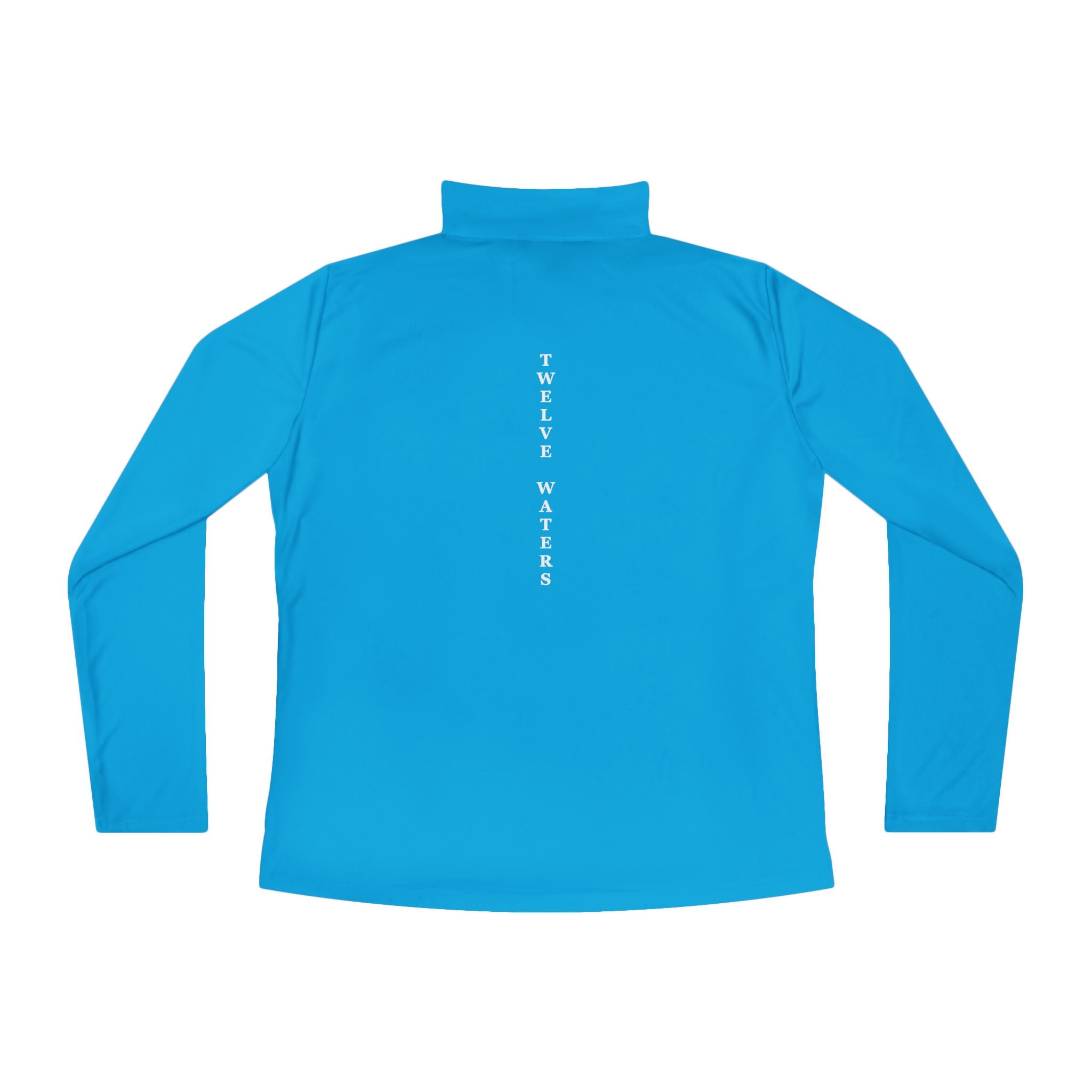 Twelve Waters Ladies Quarter-Zip Pullover with Stylish Vertical Design, Perfect for Outdoor Adventures, Gifts for Her, Casual Wear, Comfortable Layering
