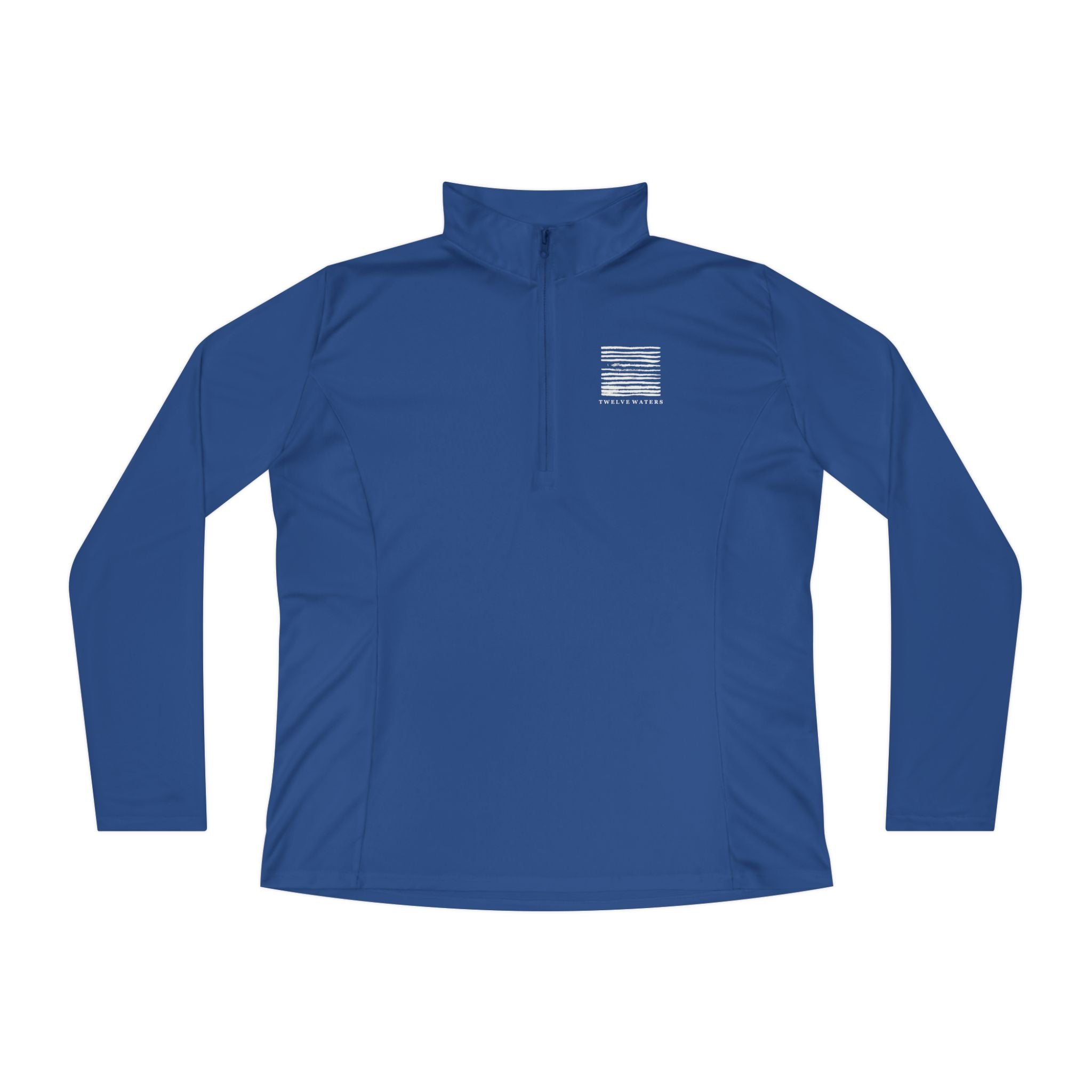 Twelve Waters Ladies Quarter-Zip Pullover with Stylish Vertical Design, Perfect for Outdoor Adventures, Gifts for Her, Casual Wear, Comfortable Layering