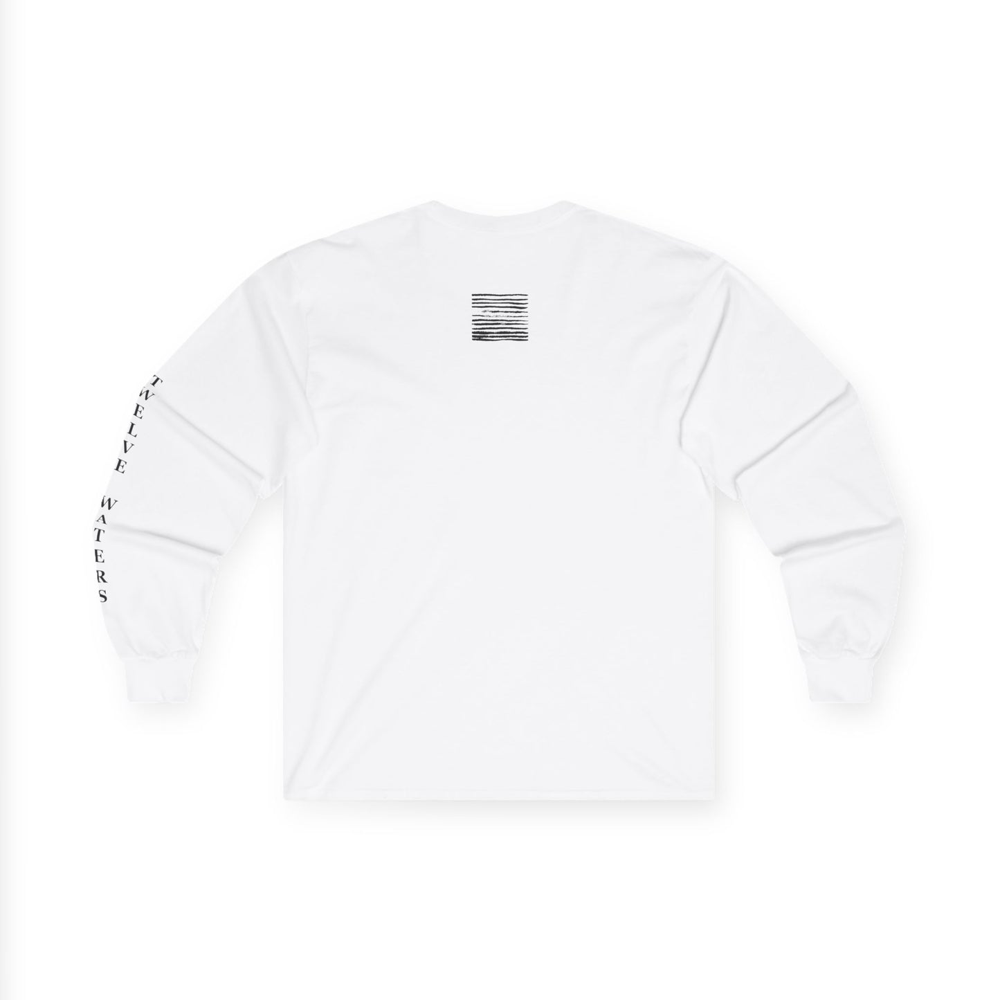 Calm Waters Long Sleeve Tee, Unisex Tee, Relaxing Graphic Shirt, Gift for Ocean Lovers, Minimalist Style, Beach Vibes