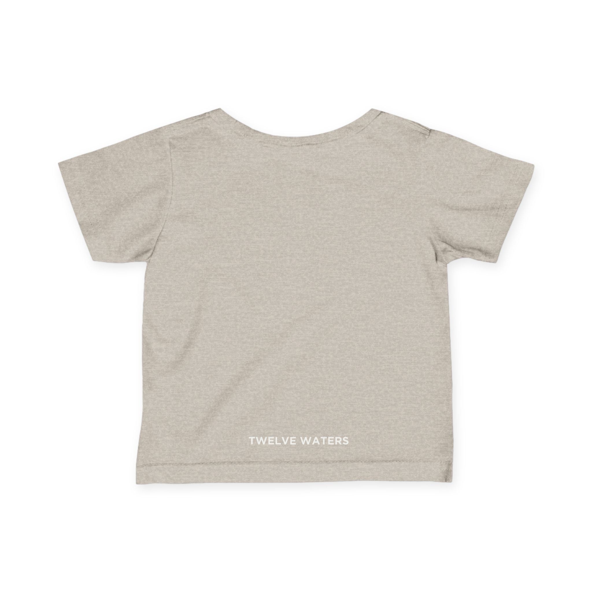 Twelve Waters Infant Tee, Soft Cotton Baby Shirt, Newborn Gift, Cute Toddler Apparel, Baby Shower Essential