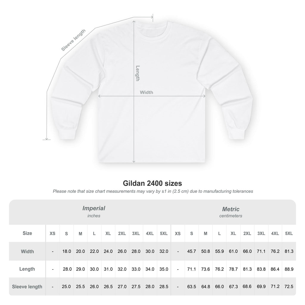 Calm Waters Long Sleeve Tee, Unisex Tee, Relaxing Graphic Shirt, Gift for Ocean Lovers, Minimalist Style, Beach Vibes