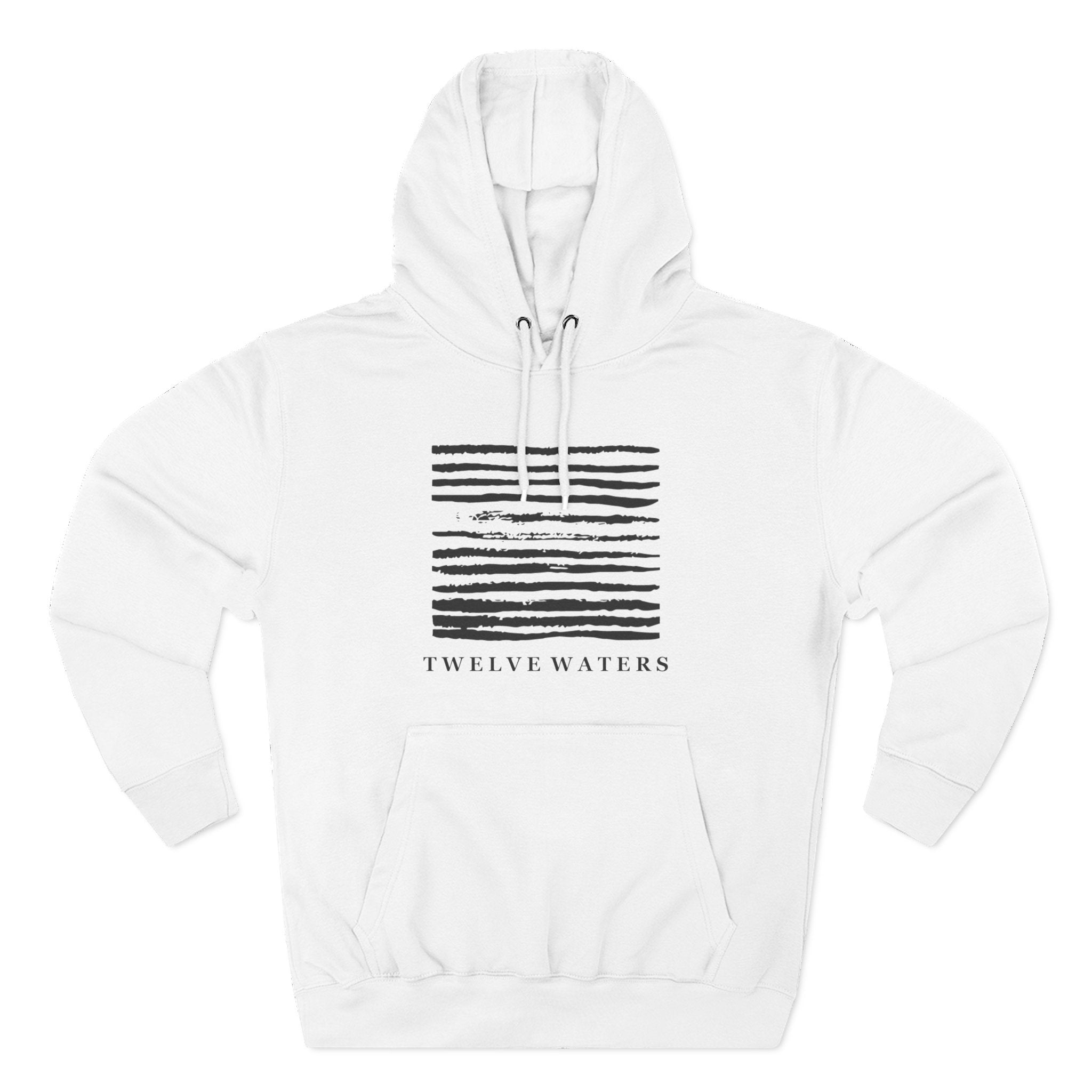 Minimalist Three-Panel Fleece Hoodie - Stylish & Cozy Design for Everyday Wear