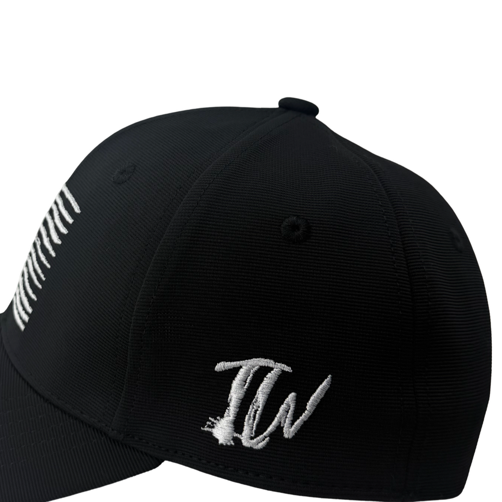 Twelve Waters Dark Edition Black & White Trucker Hat