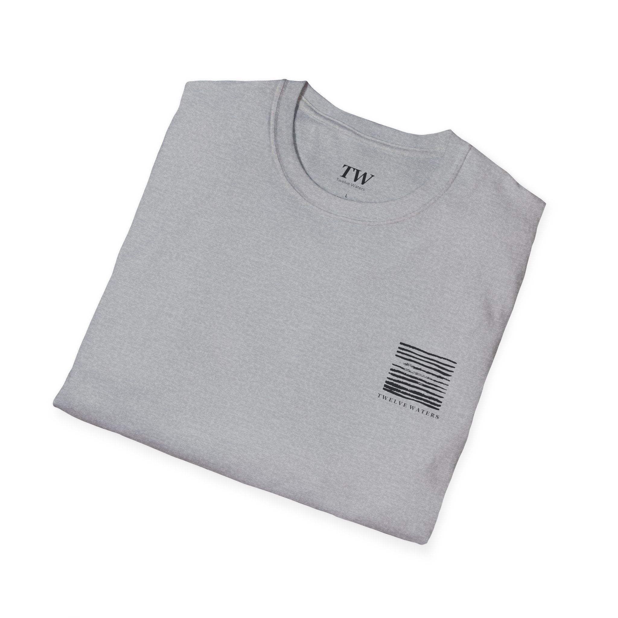 Twelve Waters Unisex Softstyle T-Shirt, Casual Tee, Everyday Wear, Gift Idea, Statement Fashion