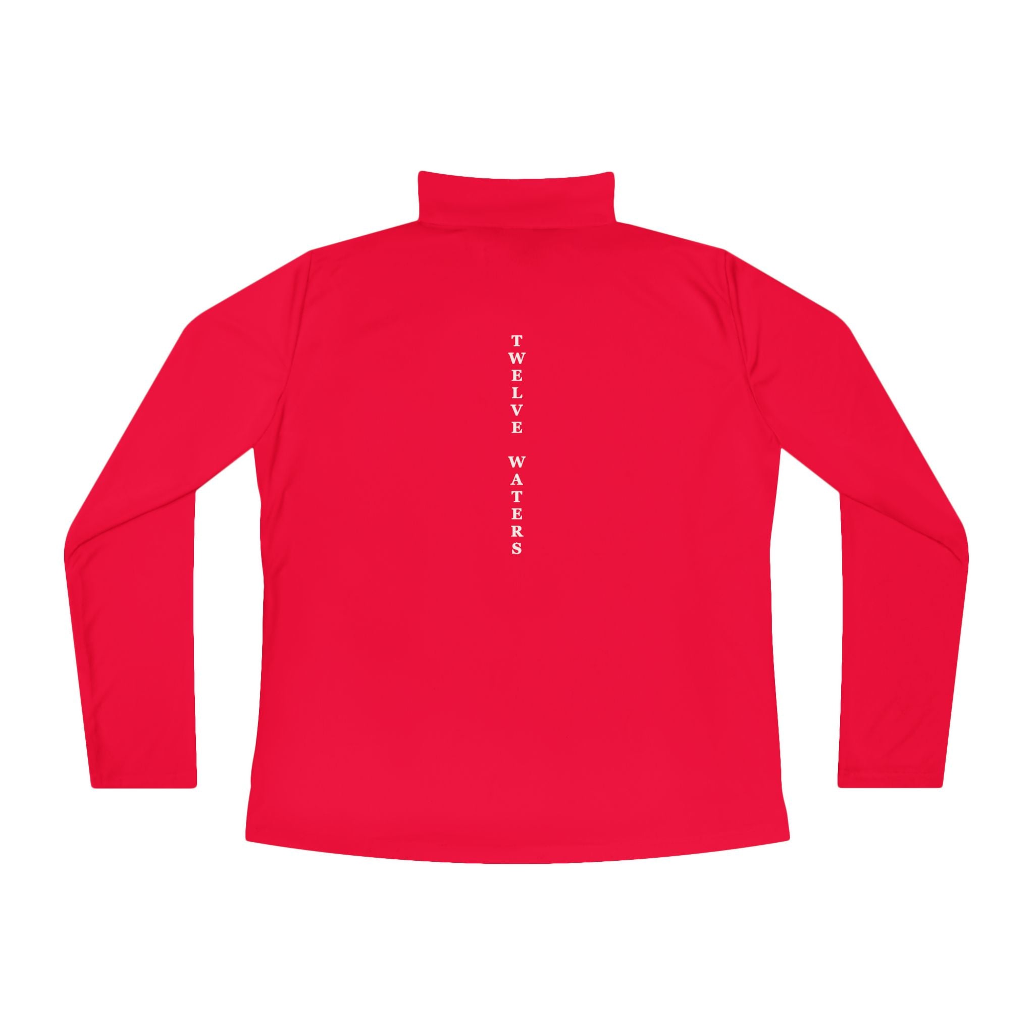 Twelve Waters Ladies Quarter-Zip Pullover with Stylish Vertical Design, Perfect for Outdoor Adventures, Gifts for Her, Casual Wear, Comfortable Layering