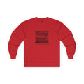Calm Waters Long Sleeve Tee, Unisex Tee, Relaxing Graphic Shirt, Gift for Ocean Lovers, Minimalist Style, Beach Vibes