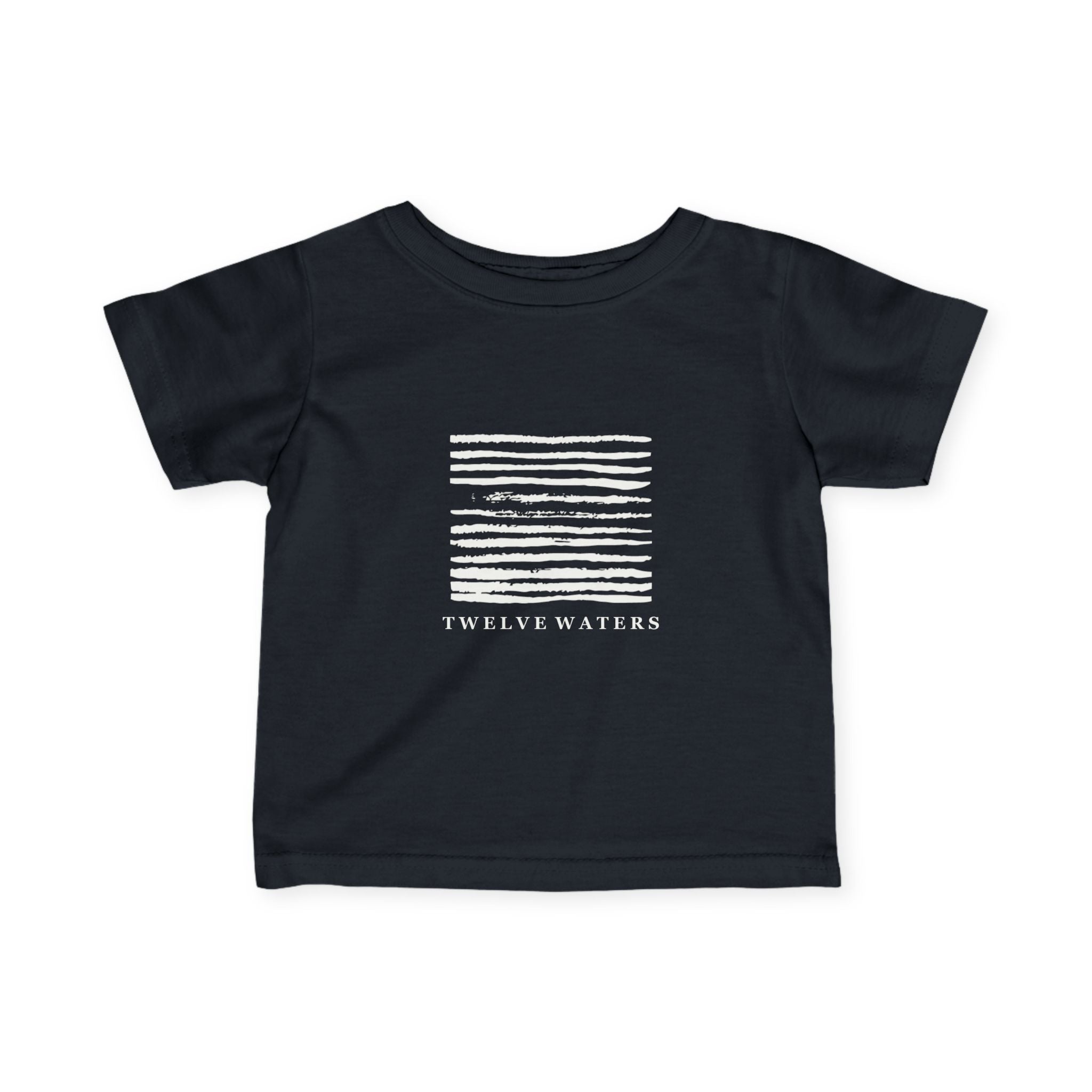Twelve Waters Infant Tee, Soft Cotton Baby Shirt, Newborn Gift, Cute Toddler Apparel, Baby Shower Essential