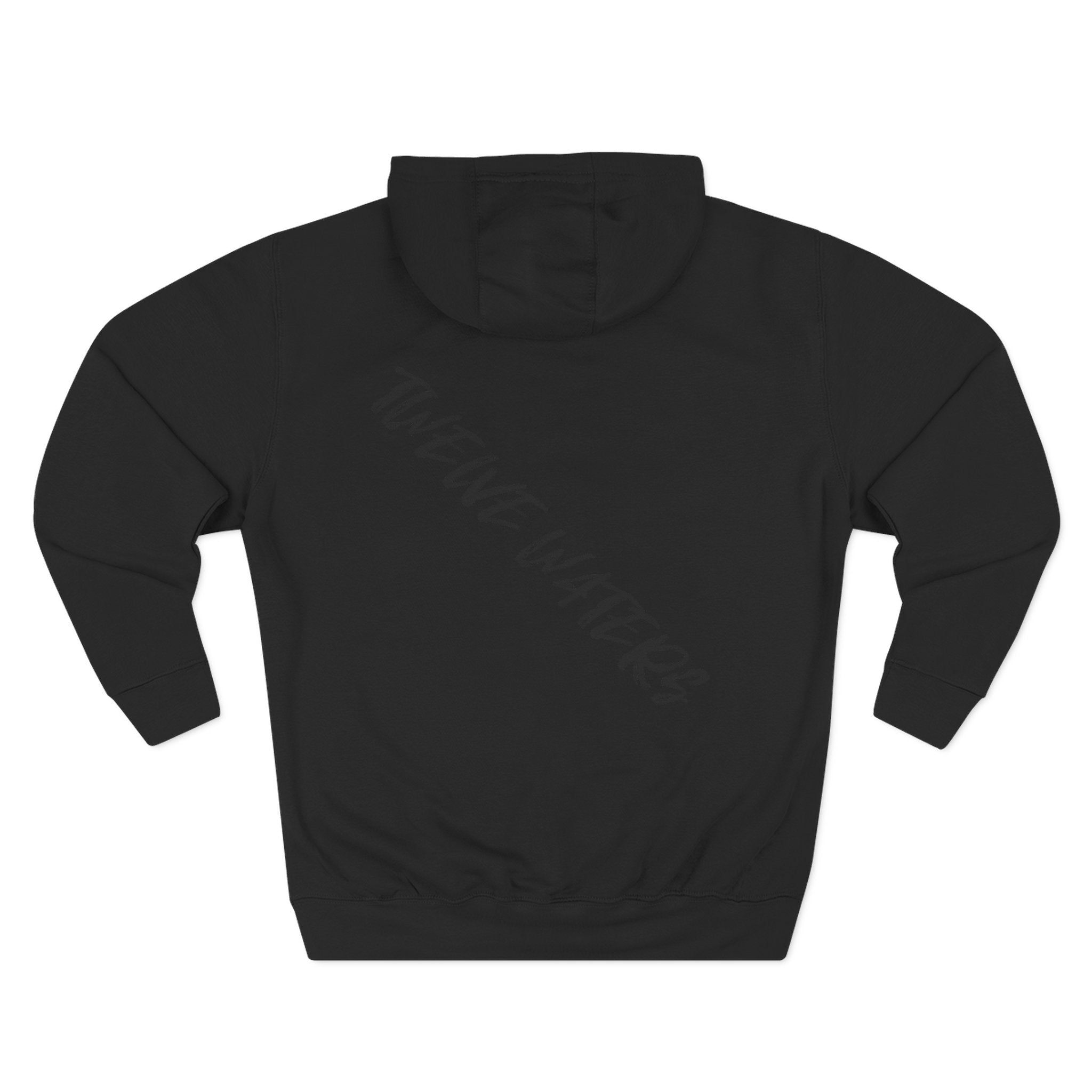 Minimalist Three-Panel Fleece Hoodie - Stylish & Cozy Design for Everyday Wear