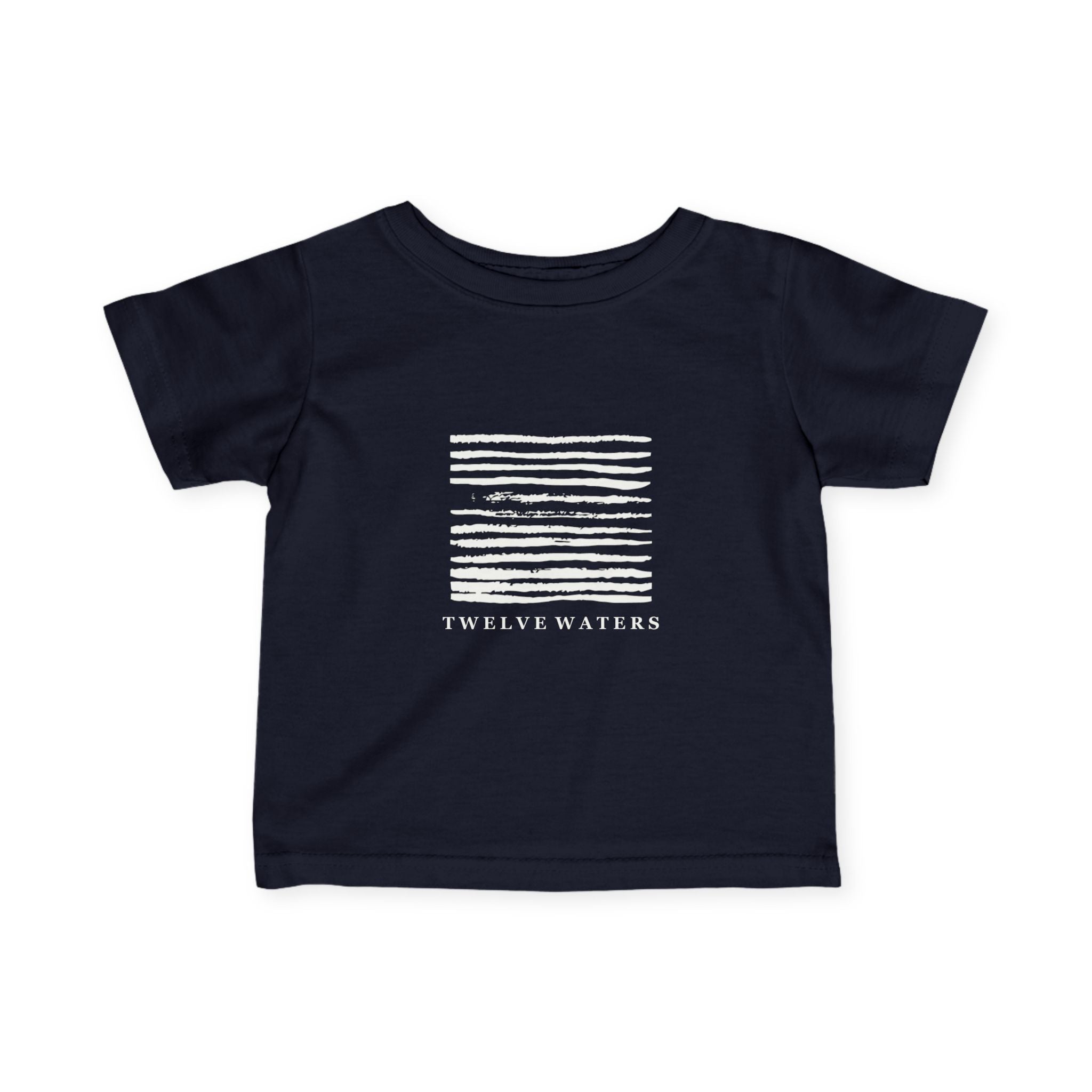 Twelve Waters Infant Tee, Soft Cotton Baby Shirt, Newborn Gift, Cute Toddler Apparel, Baby Shower Essential