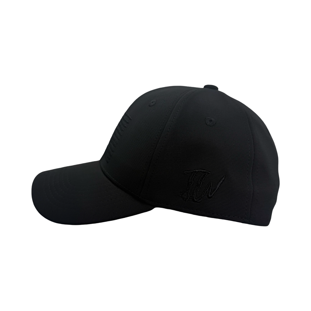 Twelve Waters Dark Edition Black Trucker Hat