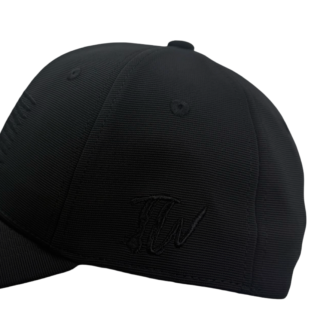 Twelve Waters Dark Edition Black Trucker Hat