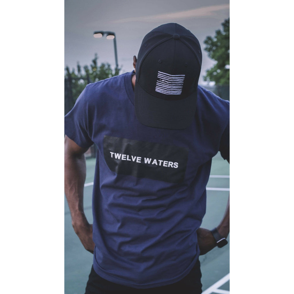 Graphic Navy Blue T-Shirt