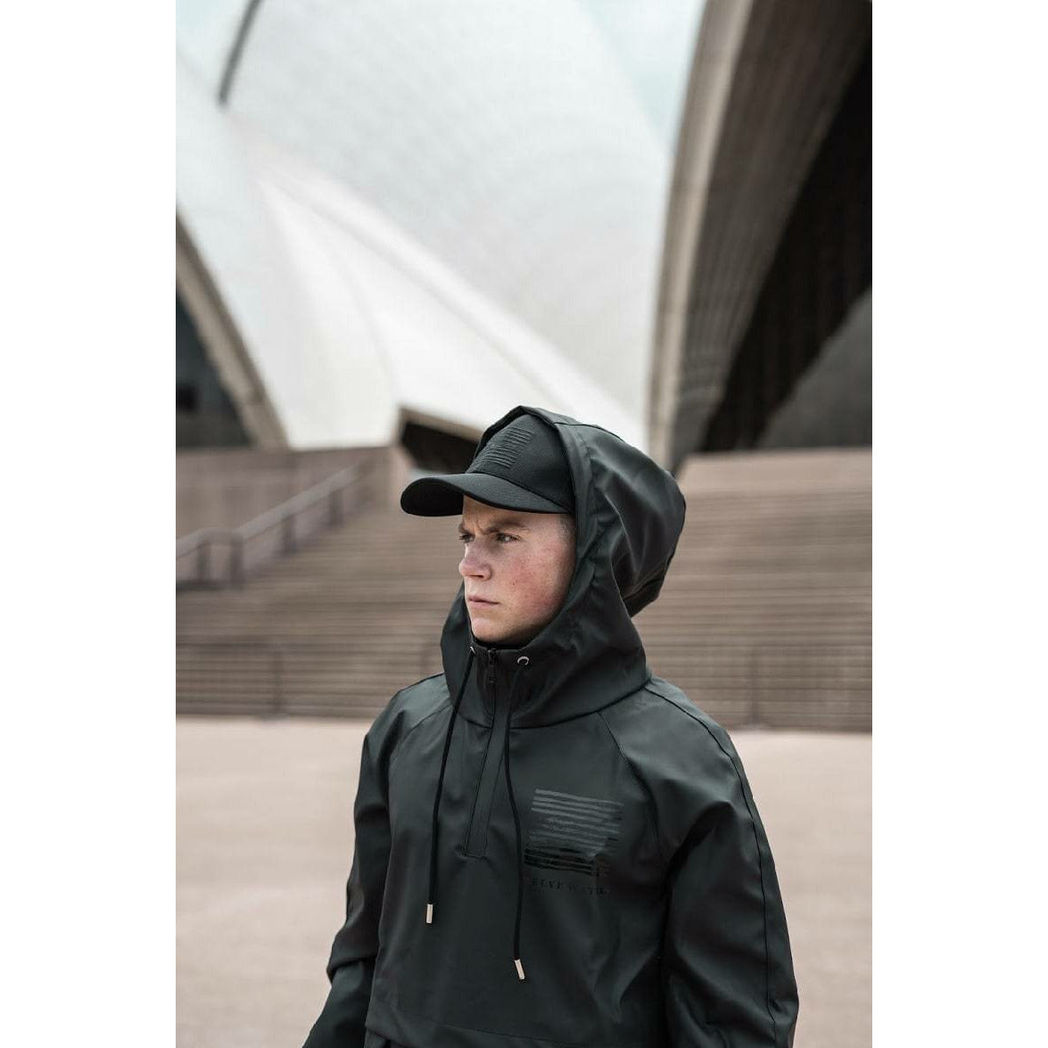 Black Trucker Hat